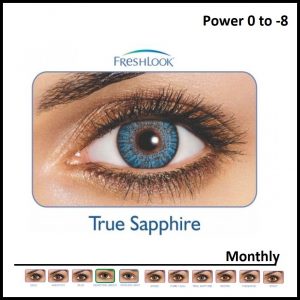 Freshlook Colored Lens True Saphire